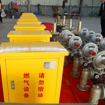 上饒潤豐燃?xì)庹{(diào)壓箱RX居民餐廳樓棟天然氣減壓柜